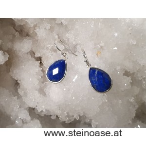 Ohrhänger Lapis Lazuli facettiert